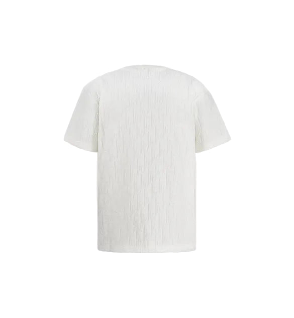 Tee-Shirt En Lin D*or Blanc