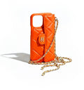 Coque Chan*l orange