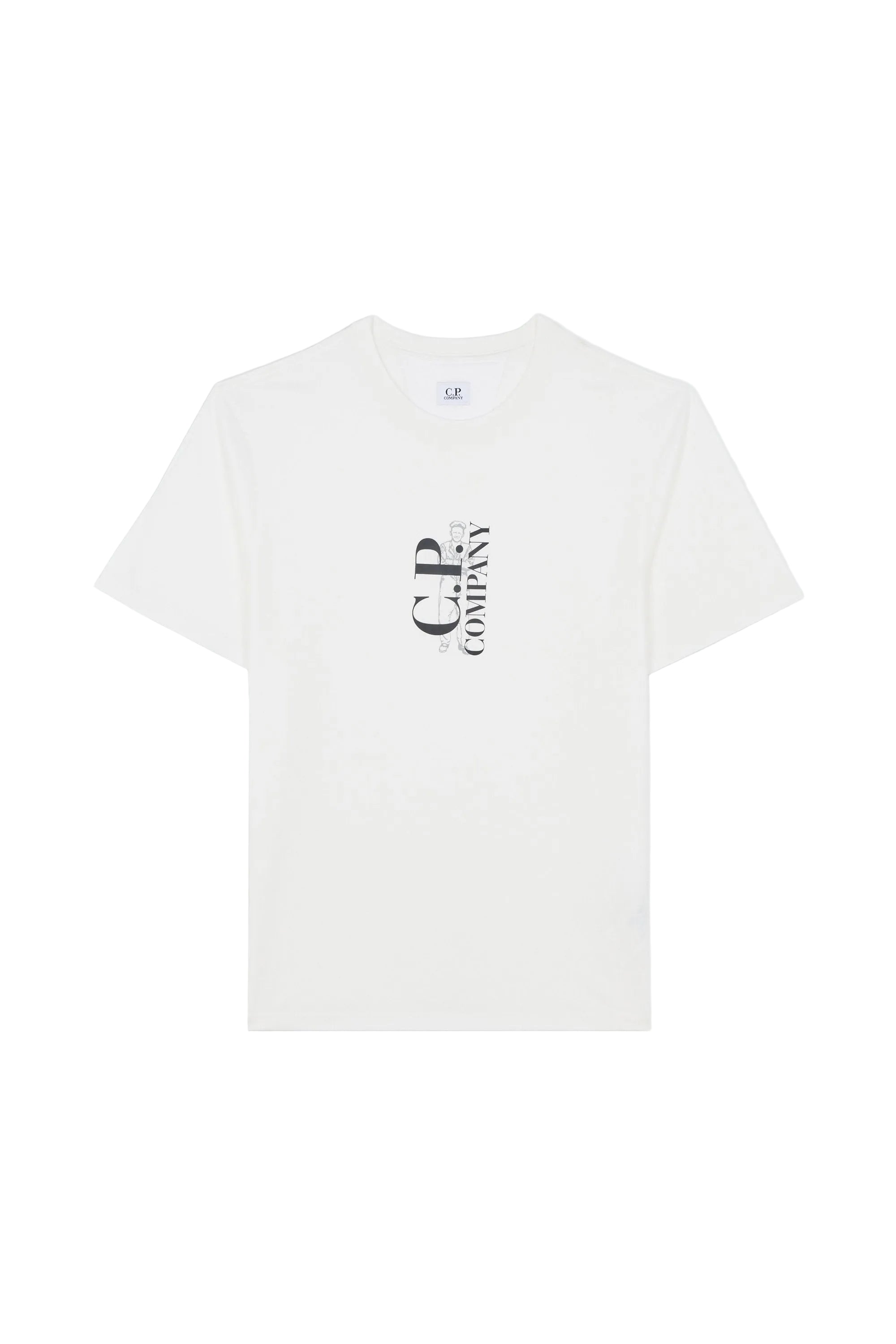 Tee-Shirt CP COMPAN* Blanc