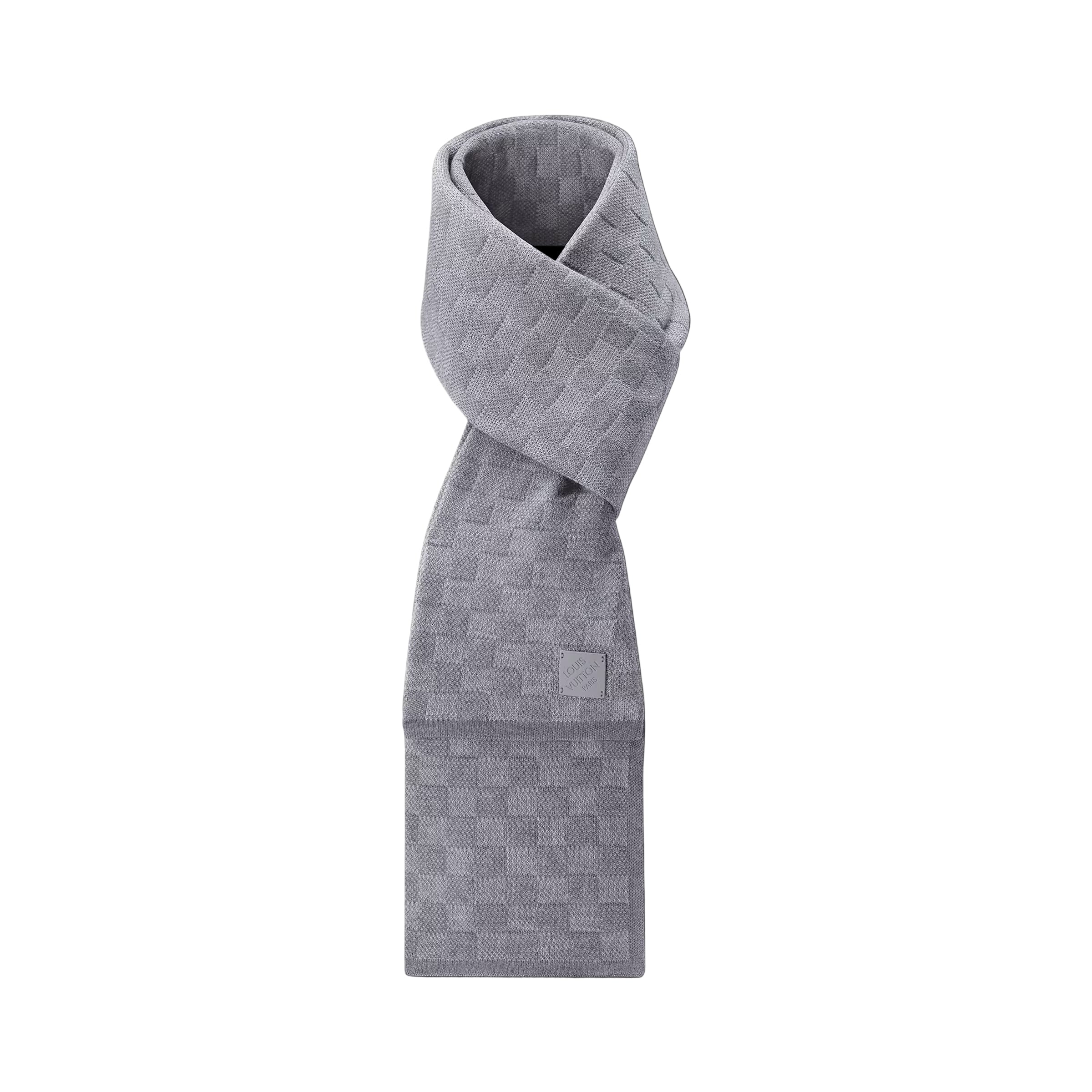 Écharpe Louis Vuitton Grise