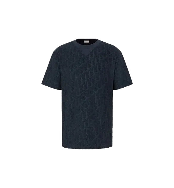 Tee-Shirt En Lin D*or Bleu