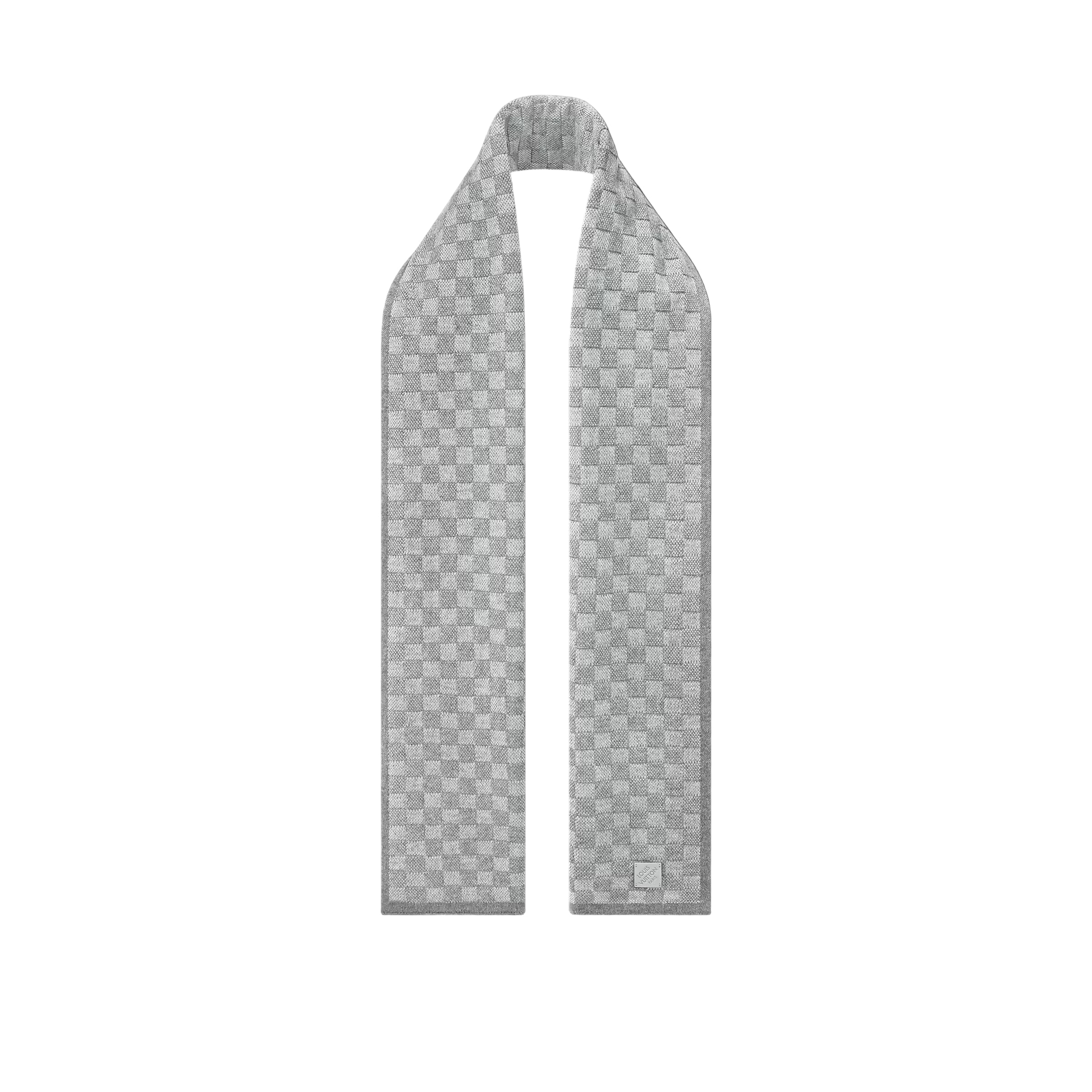 Écharpe Louis Vuitton Grise