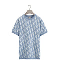Tee-Shirt En Lin Di*r Bleu